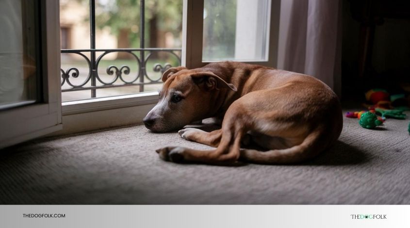 can dogs die from depression