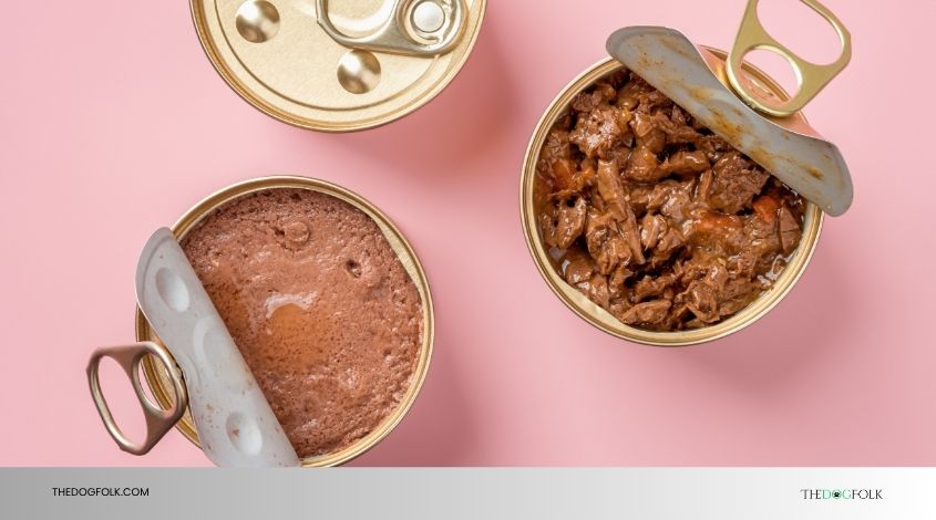 can wet dog food cause diarrhea