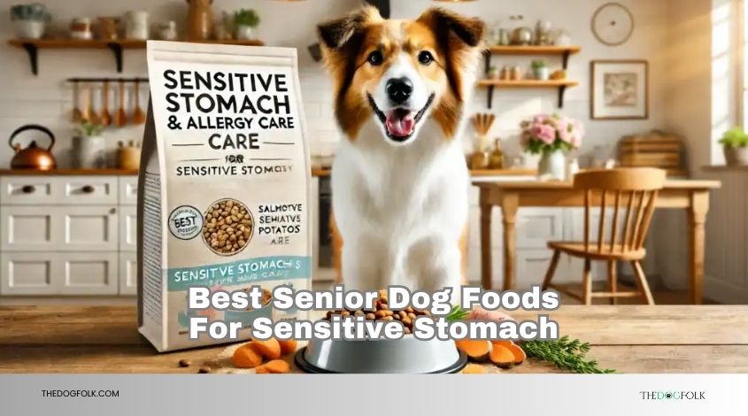 best senior dog foods for sensitive stomach