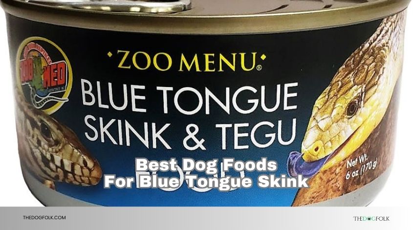 best dog foods for blue tongue skink