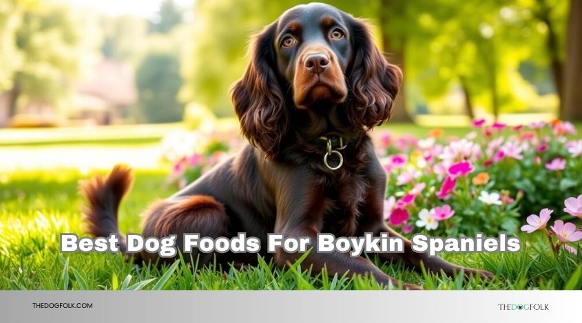 best dog foods for boykin spaniels