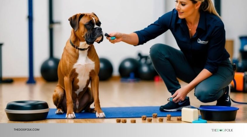 how do you train a boxer dog