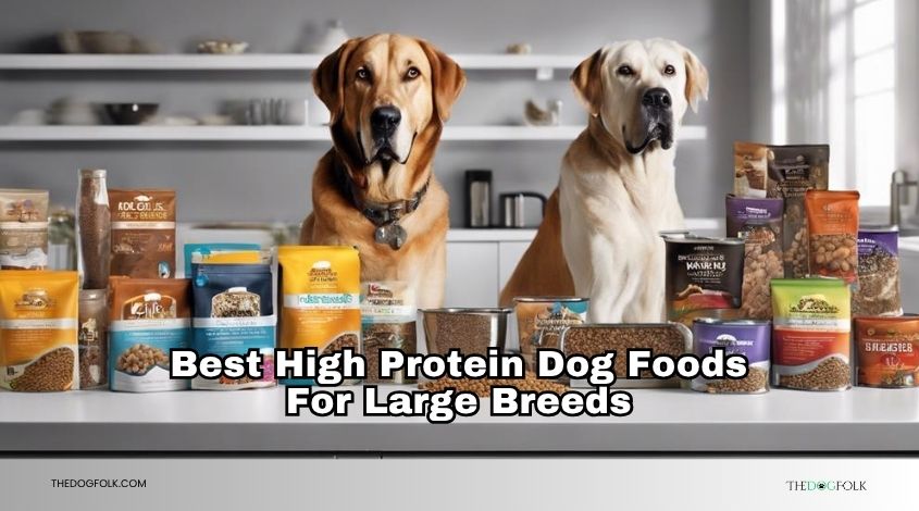 best high protein dog foods for large breeds